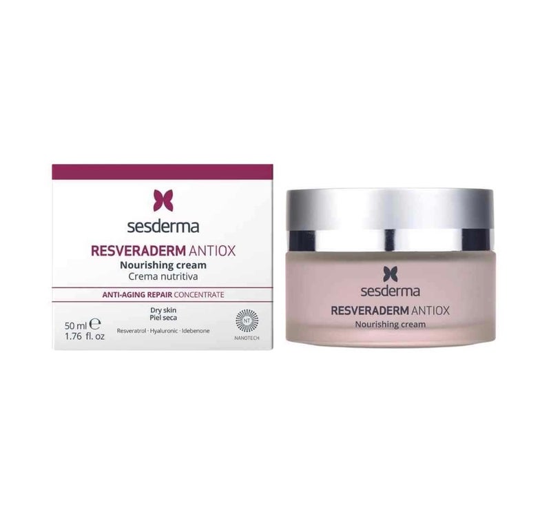 SESDERMA RESVERADERM Antiox Nourishing Cream Nuorentava tehovoide 50 ml