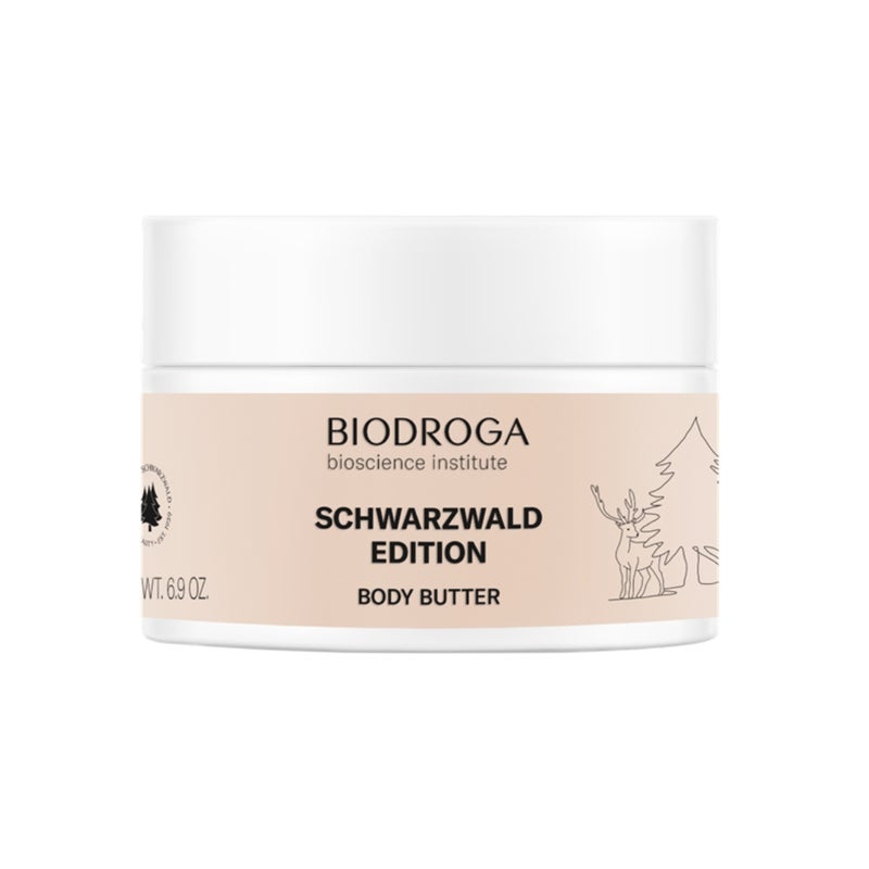 BIODROGA BLACK FOREST Body Butter Ravitseva ja kosteuttava vartalovoide 200 ML