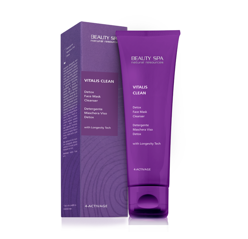 BEAUTY SPA 4-ACTIVAGE Vitalis Clean Mask Puhdistava Detox -naamio 150 ml